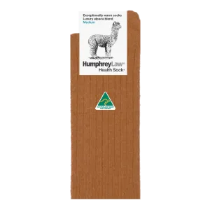 Humphrey Law Alpaca Wool Sock - Nutmeg