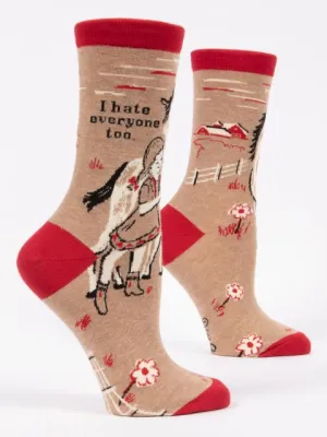 I hate everyone too Socks