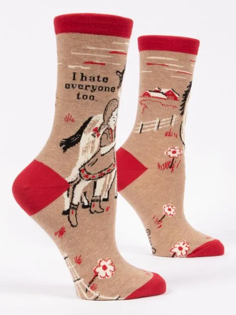 I hate everyone too Socks