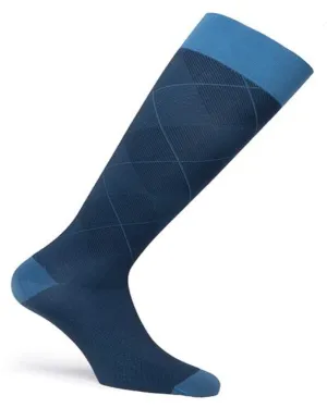 Jobst Casual Pattern 15-20 mmHg Closed Toe Knee Highs