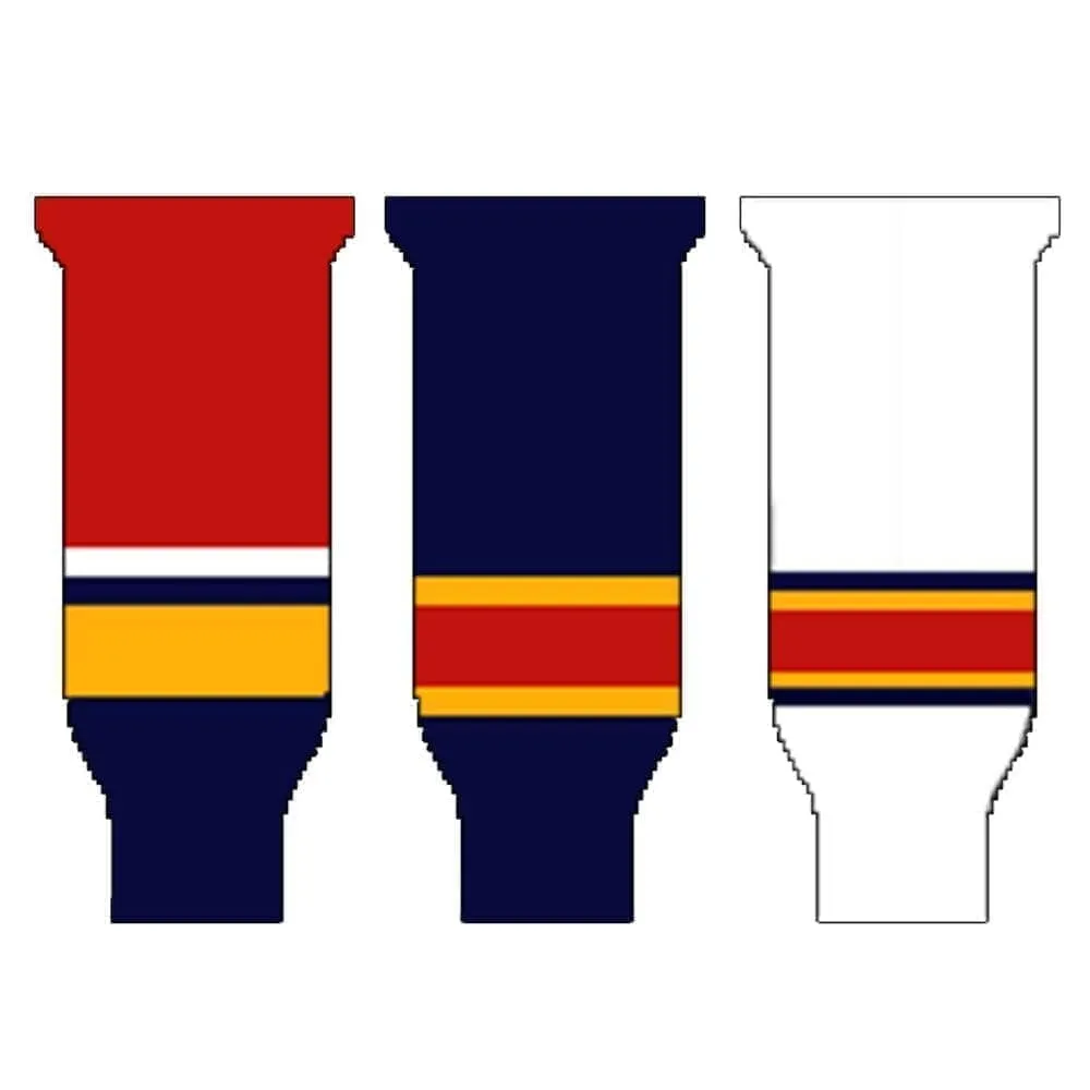 Knitted Ice Hockey Socks - Florida Panthers