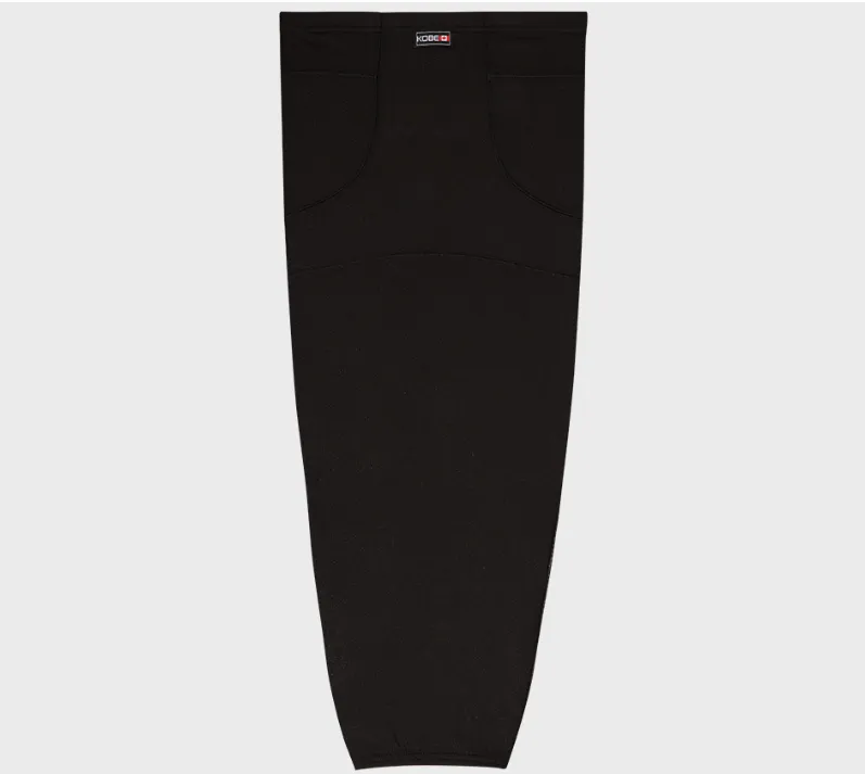 Kobe Midweight Poly Hockey Sock (Black)