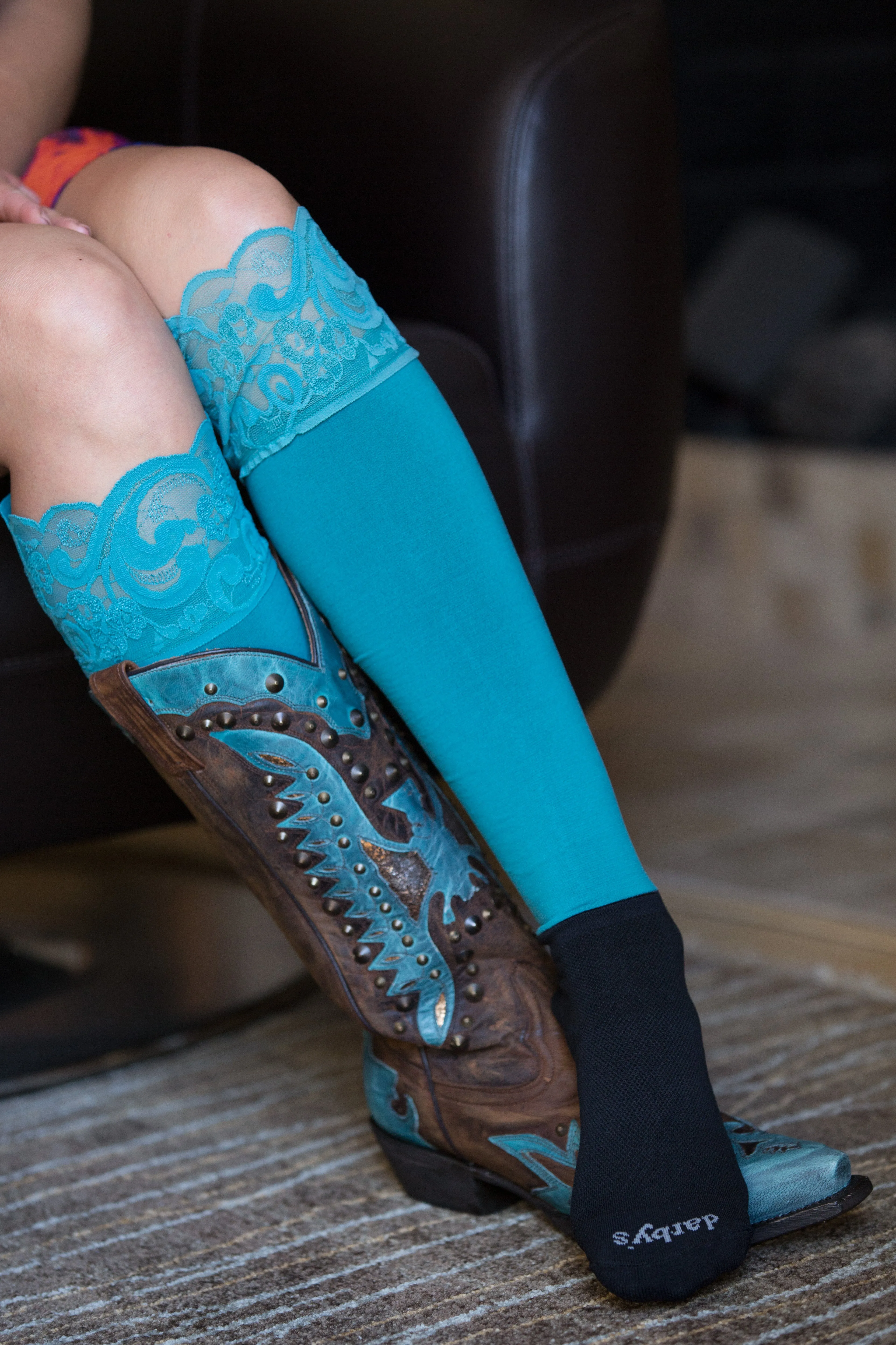 Lacie Lace Knee Hi's - Socks in Multiple Colors