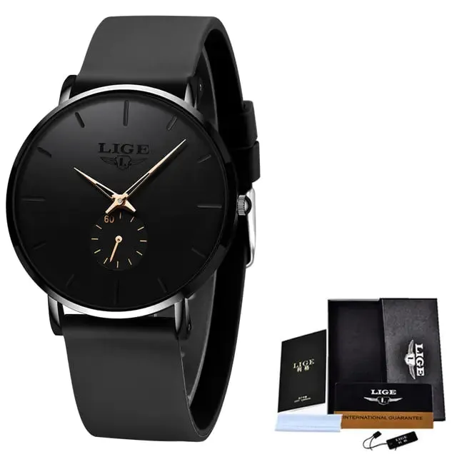 LIGE New Fashion Men's Watch