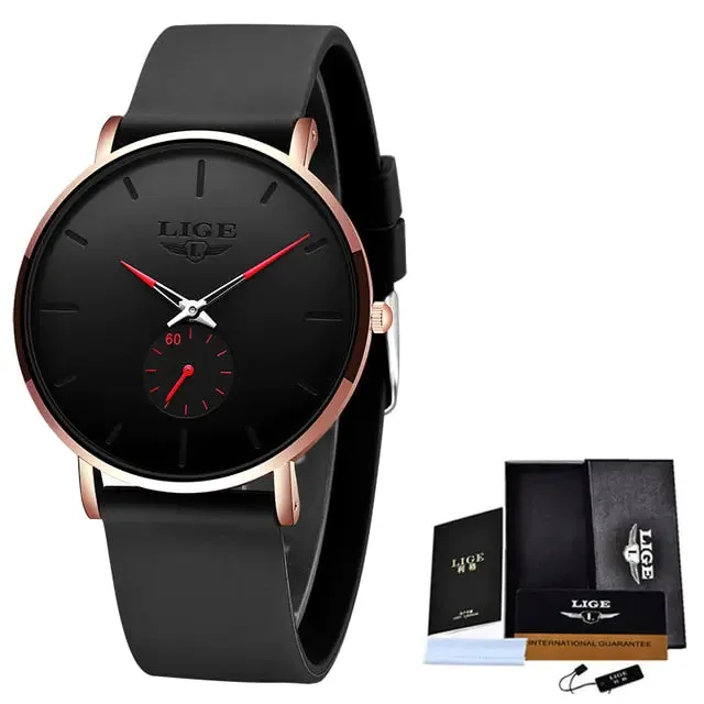 LIGE New Fashion Men's Watch