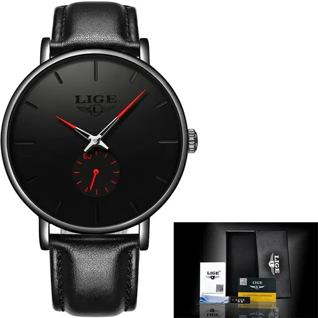 LIGE New Fashion Men's Watch