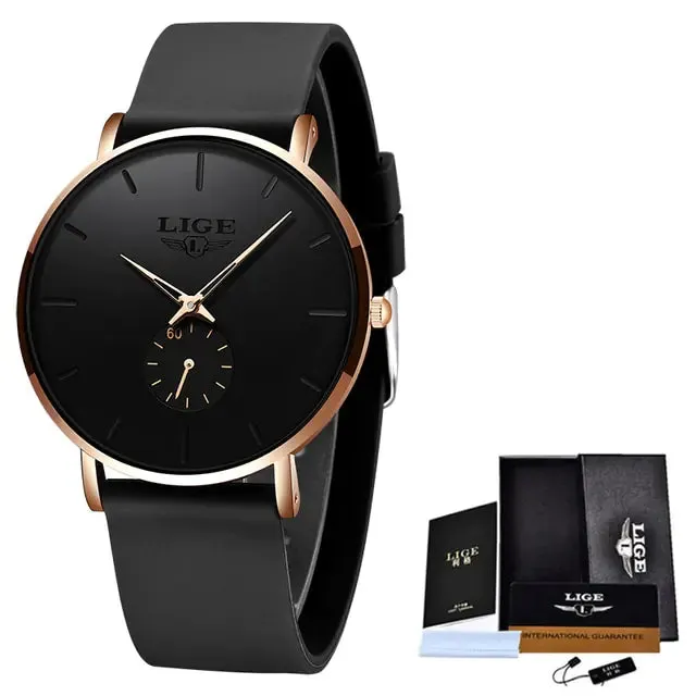 LIGE New Fashion Men's Watch