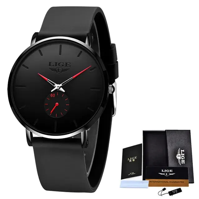 LIGE New Fashion Men's Watch