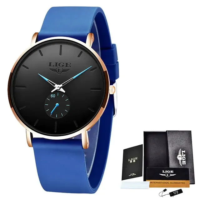 LIGE New Fashion Men's Watch