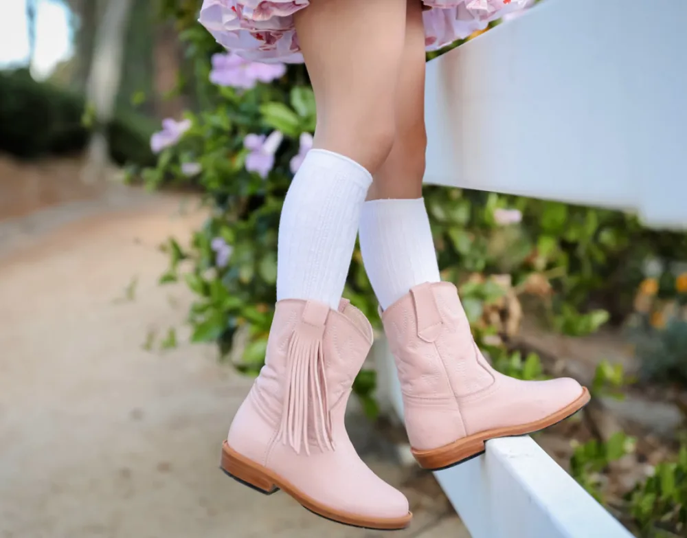 Little Stocking Co  | Knee High Cable Knit Socks 6 Pack ~ Basics & Neutrals
