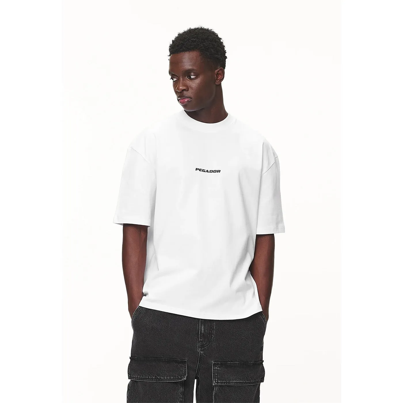 Logo Oversized White Tshirt