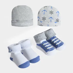 Luxe Hydra Cap & Socks Pack of 2