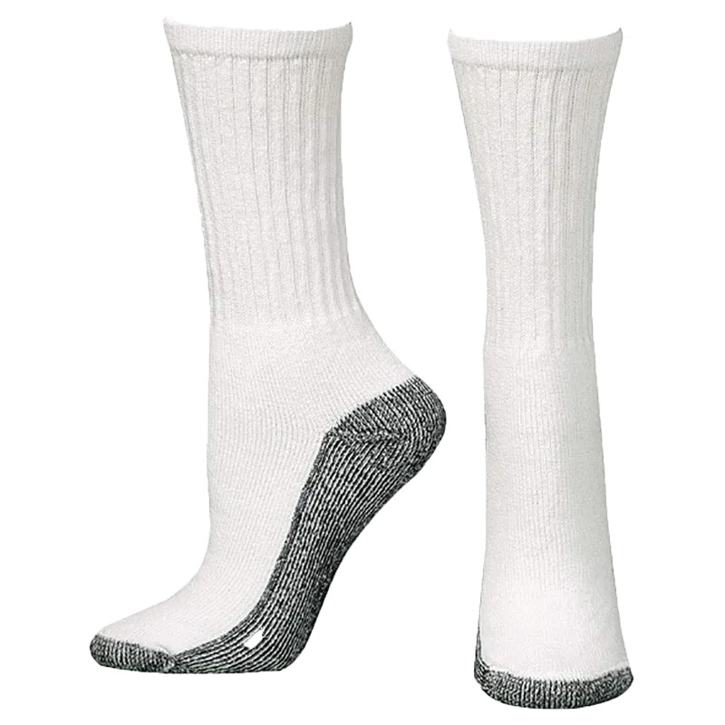 M&F Men's White Doctor Large Socks