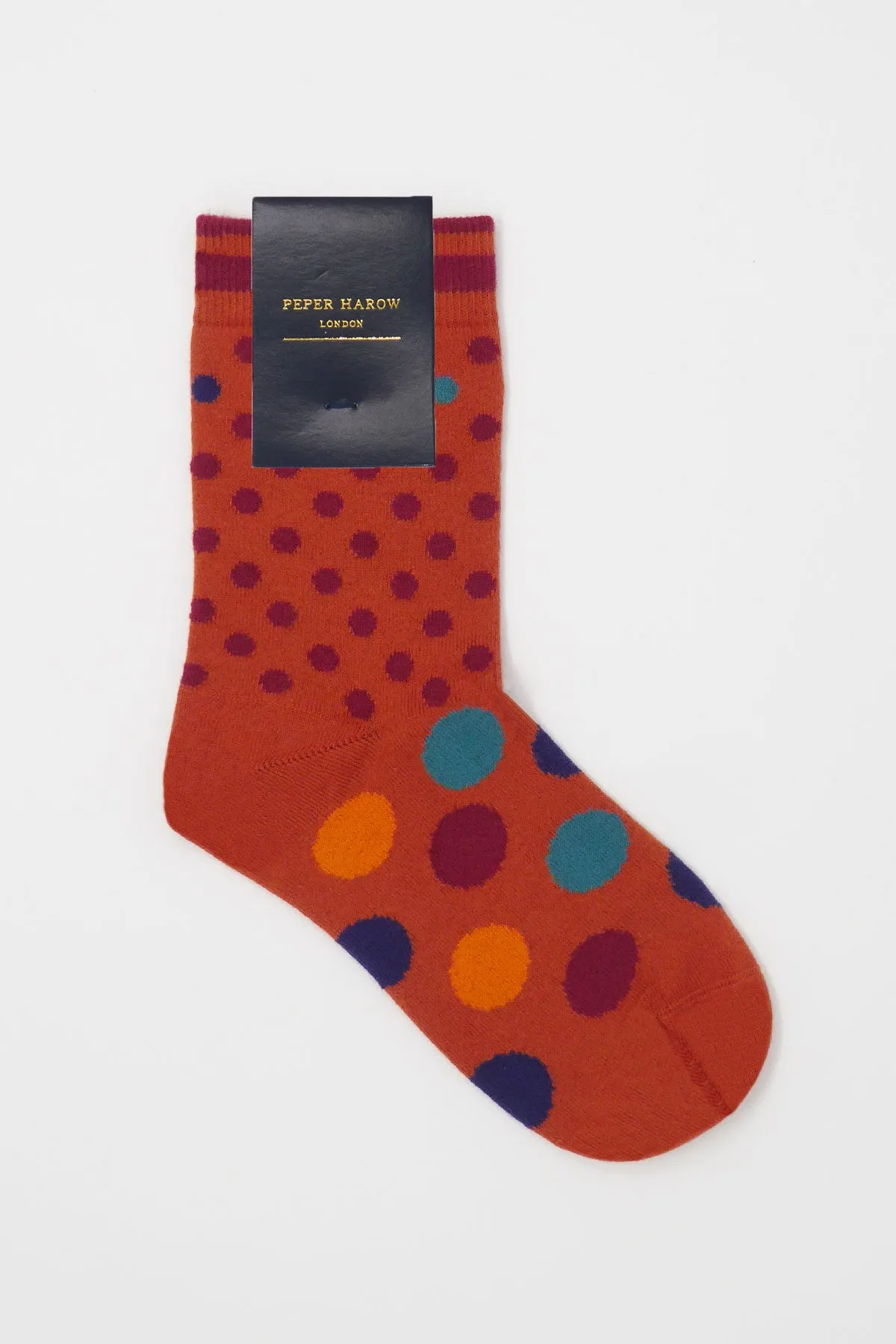 Mary Women's Socks - Terracotta