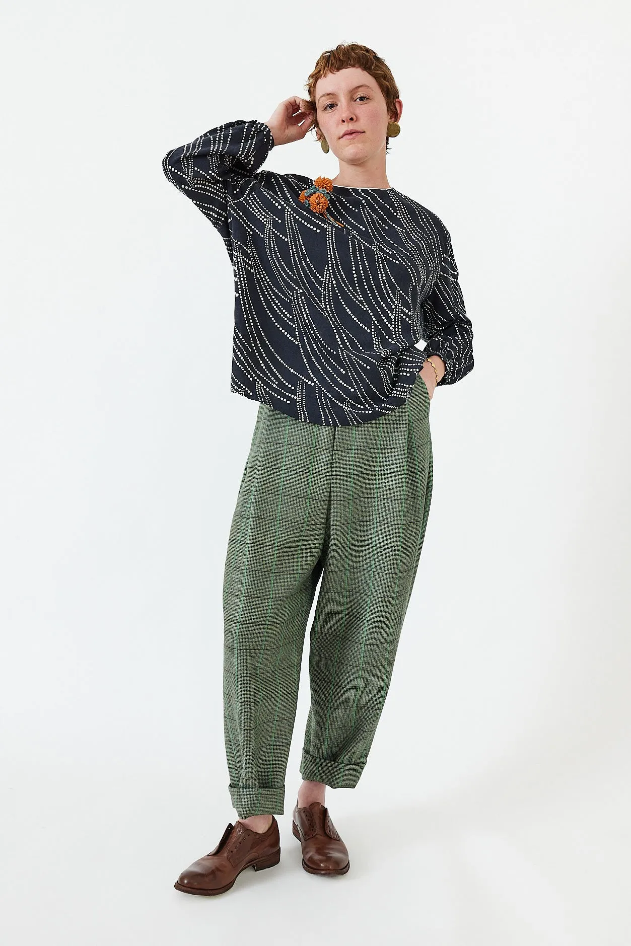 Minä Perhonen - Dot Wind Blouse - AAA1238K