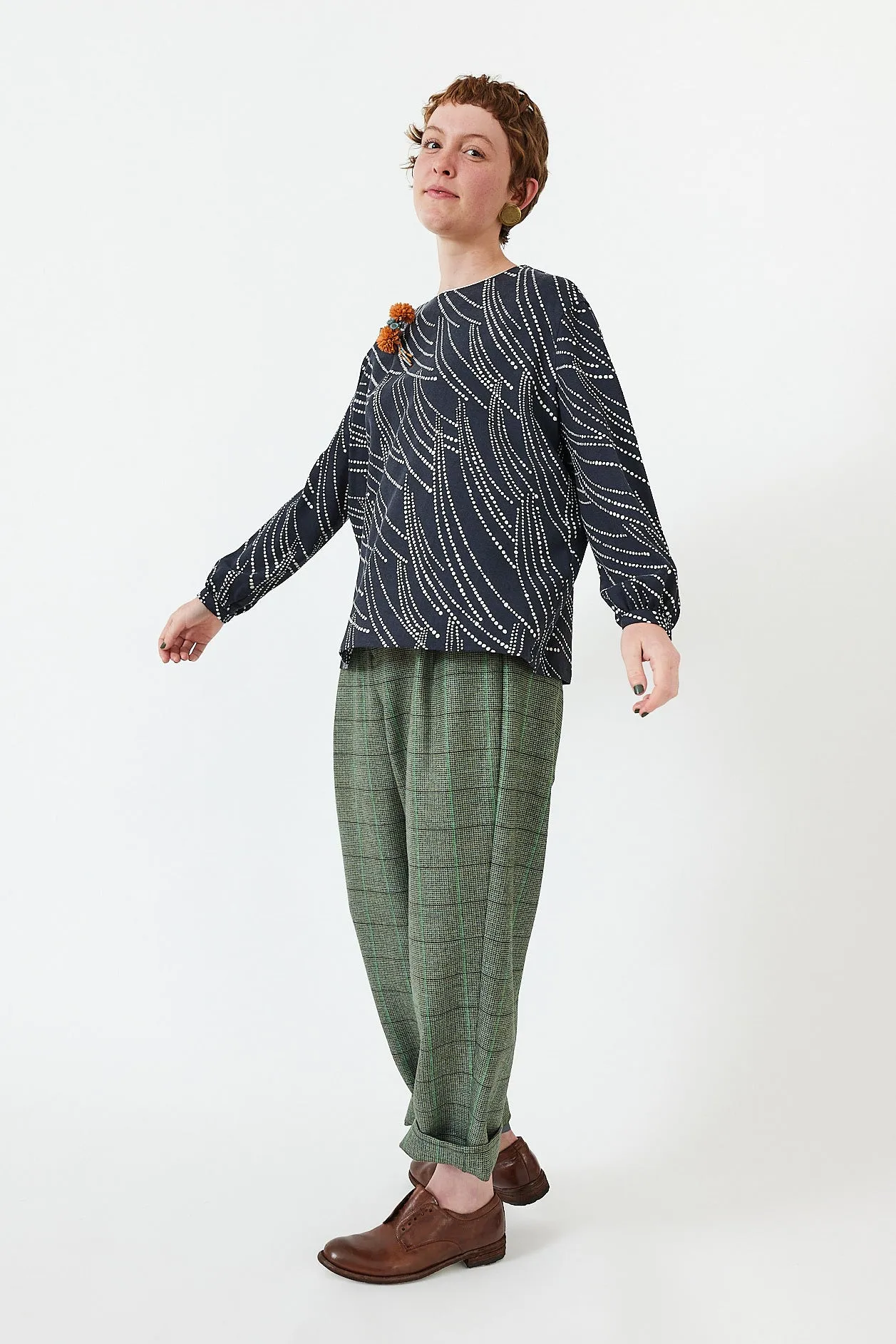 Minä Perhonen - Dot Wind Blouse - AAA1238K