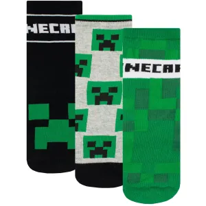 Minecraft Socks Pack of 3 - Creeper