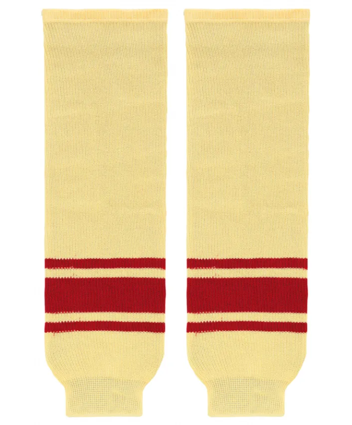 Modelline 2004 NHL All Stars Cream Knit Ice Hockey Socks