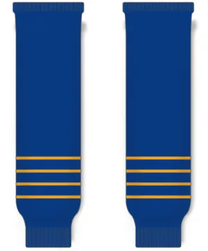 Modelline Buffalo Sabres Third Royal Blue Knit Ice Hockey Socks