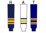 Modelline Buffalo Sabres Third Royal Blue Knit Ice Hockey Socks