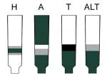 Modelline Everett Silvertips Third White Knit Ice Hockey Socks