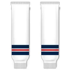 Modelline Hartford Wolfpack White Knit Ice Hockey Socks