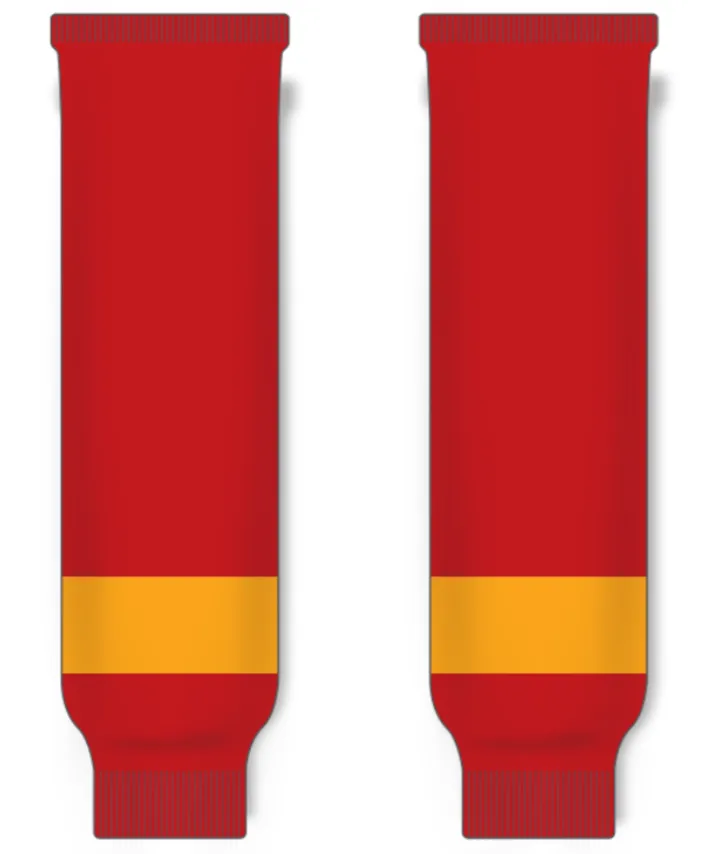 Modelline Jokerit A Third Red Knit Ice Hockey Socks