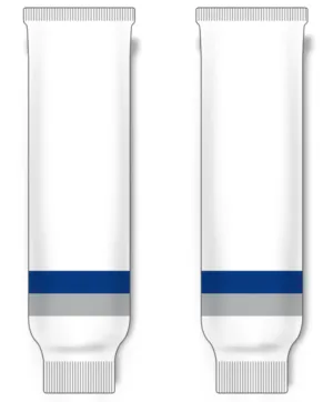 Modelline Sudbury Wolves White Knit Ice Hockey Socks