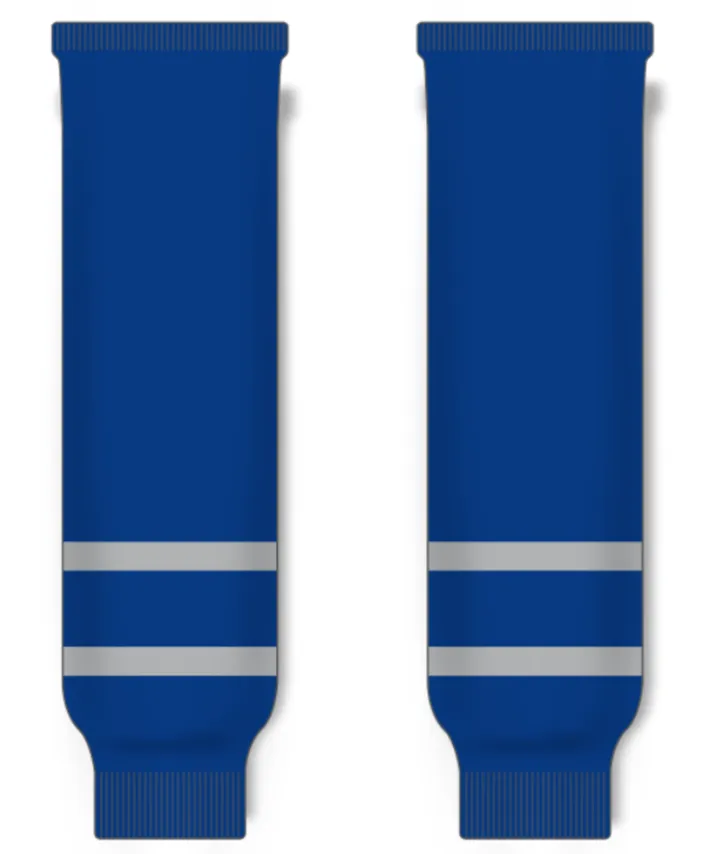 Modelline Toronto Maple Leafs Reverse Retro Royal Blue Knit Ice Hockey Socks
