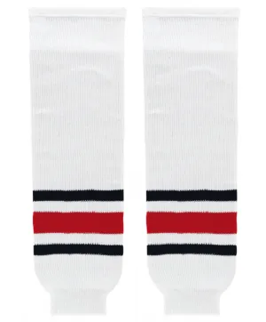 Modelline Tri-City Americans White Knit Ice Hockey Socks