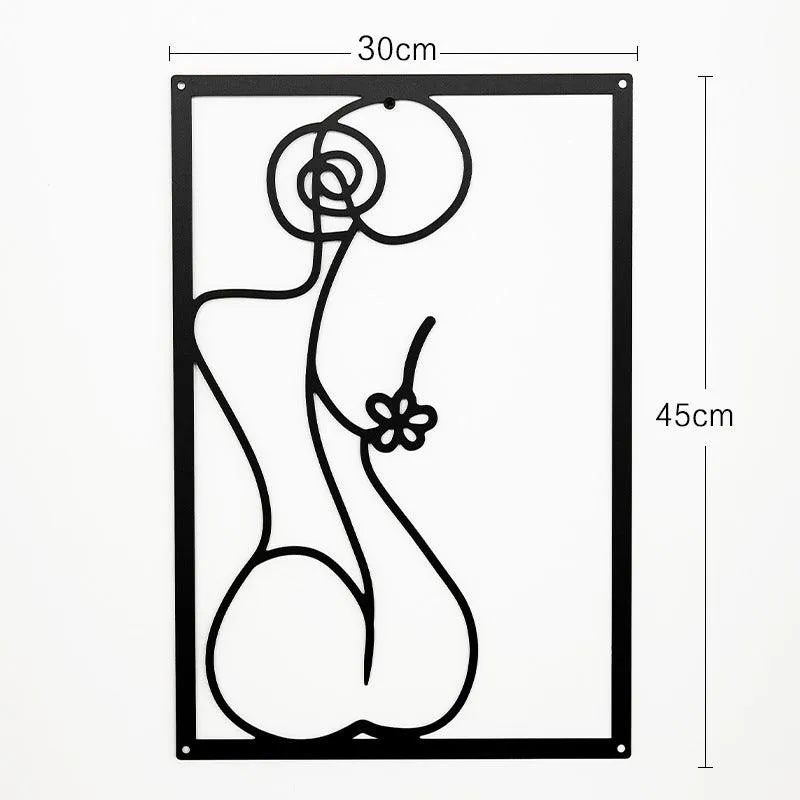 MODERN ABSTRACT METAL PAINTING