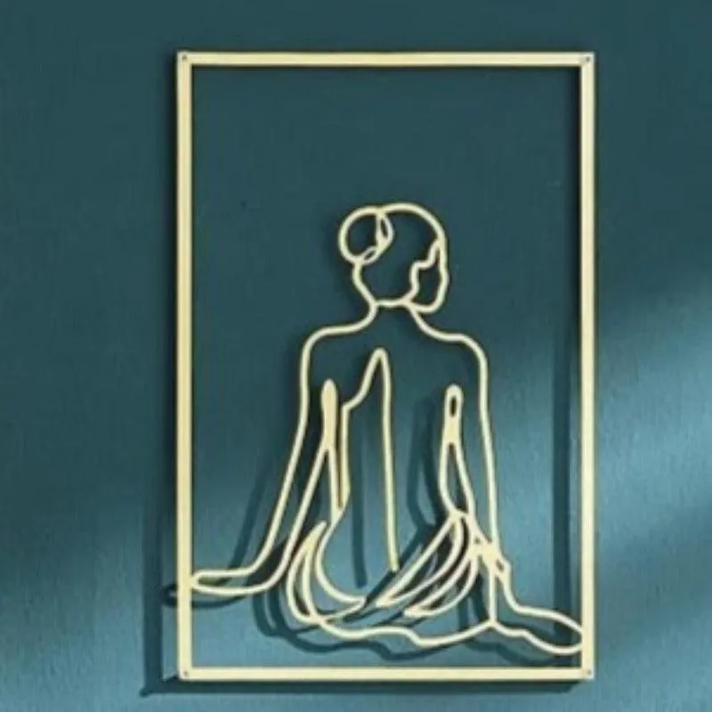 MODERN ABSTRACT METAL PAINTING