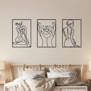MODERN ABSTRACT METAL PAINTING