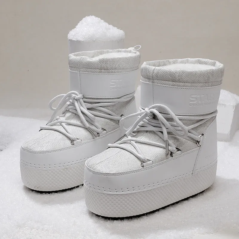 Parent-child Platform Space Boots Moon Boots Sleeve