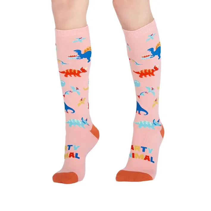 Party Animal Junior Knee High Socks