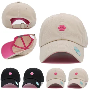 Paw Embroidery Hat