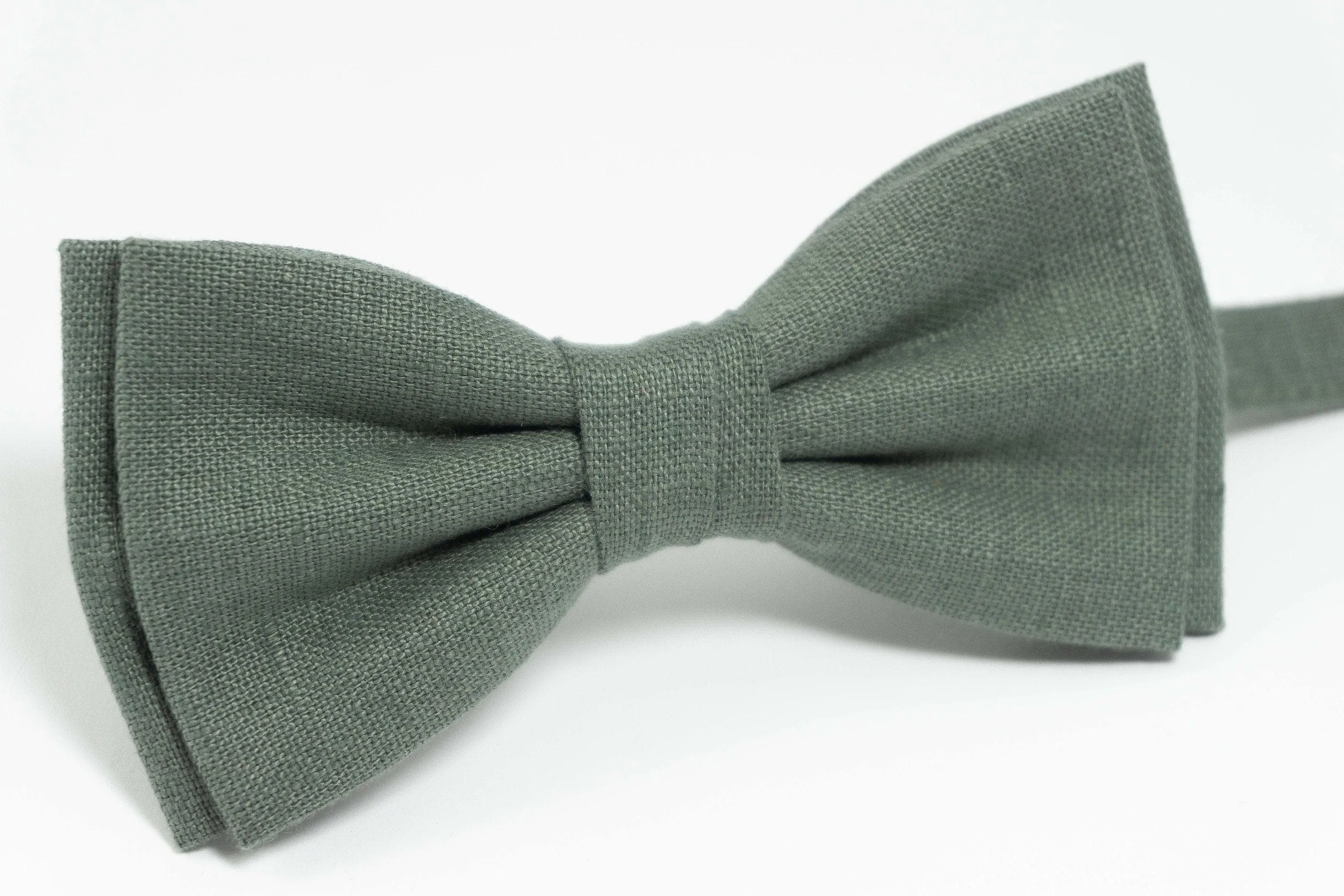 Pine mens bow tie | Pine wedding bow tie