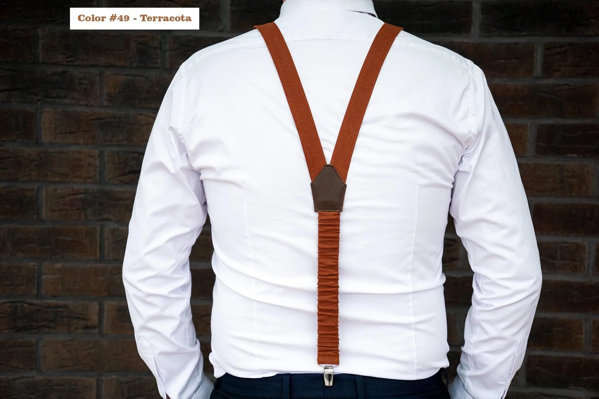 Pine mens bow tie | Pine wedding bow tie