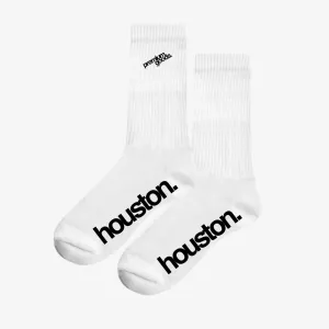 premiumgoods. crew socks (white/black)