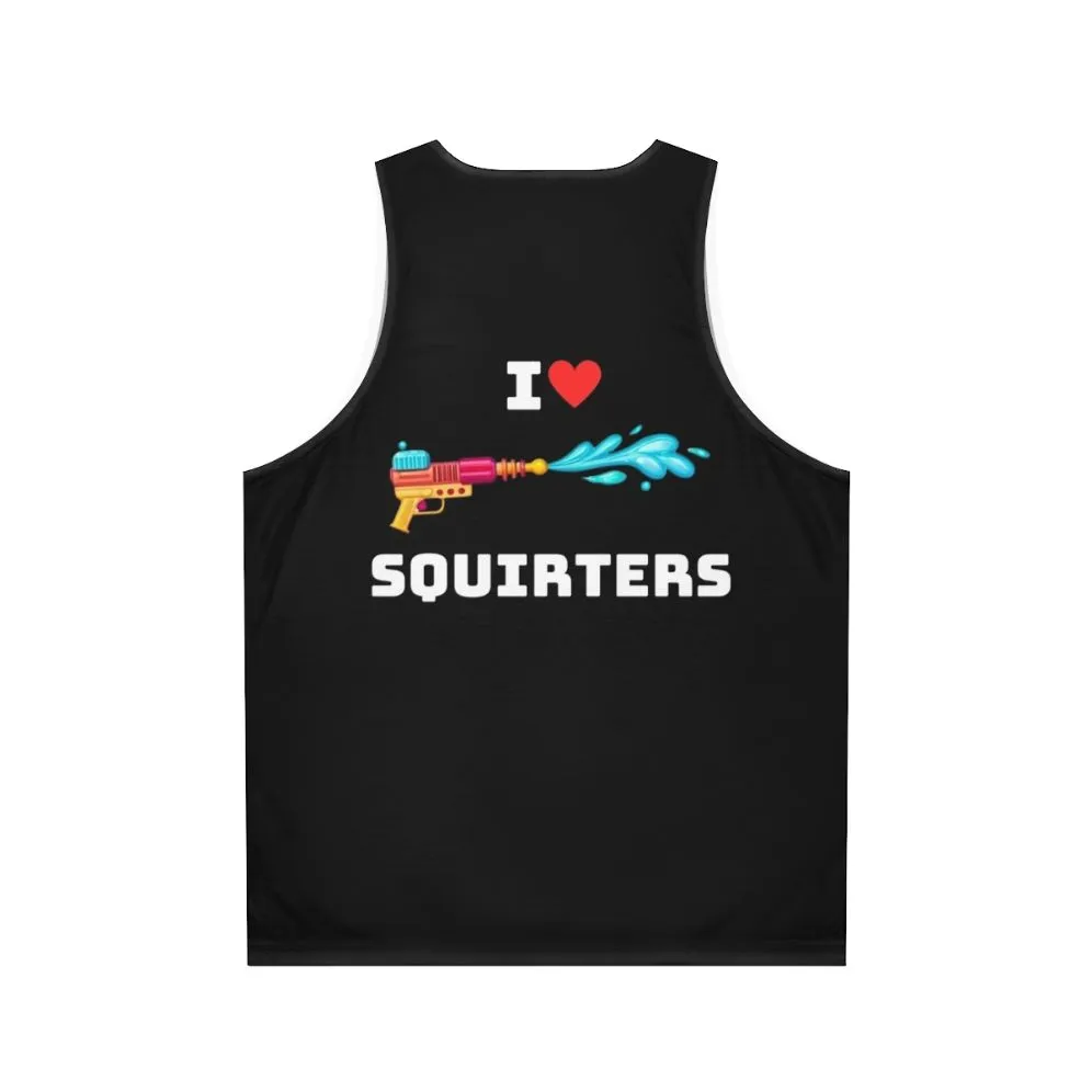 "I Love Squirters" Unisex Tank Top - Cute Squirrel Lover Outfit