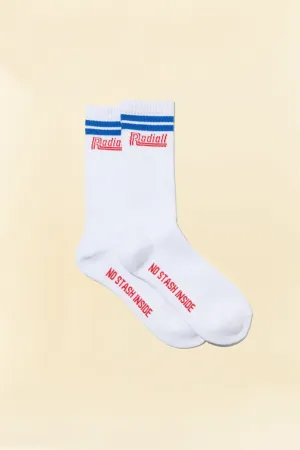 Radiall Truck Line Socks - White