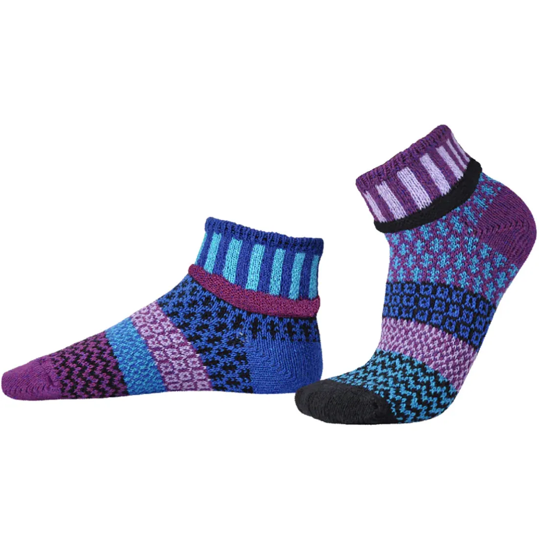 Raspberry Quarter Sock
