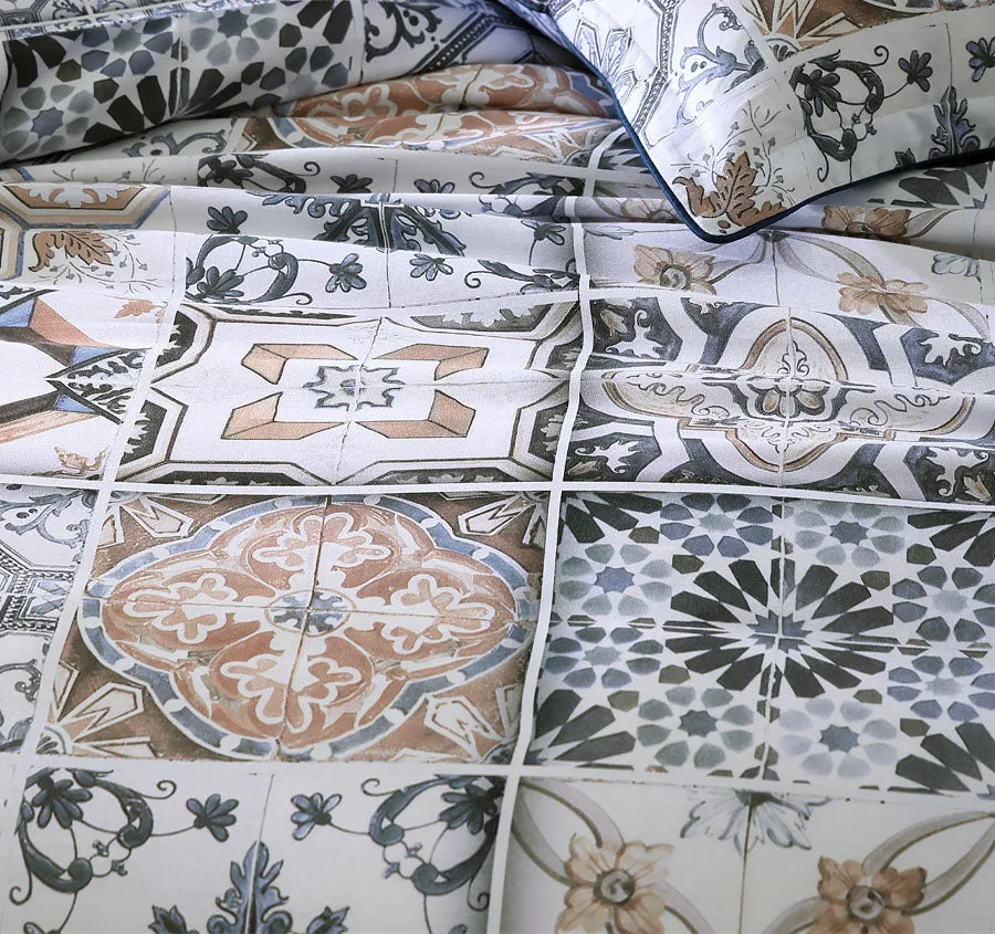 Restore Quilt Cover Set Range Navy