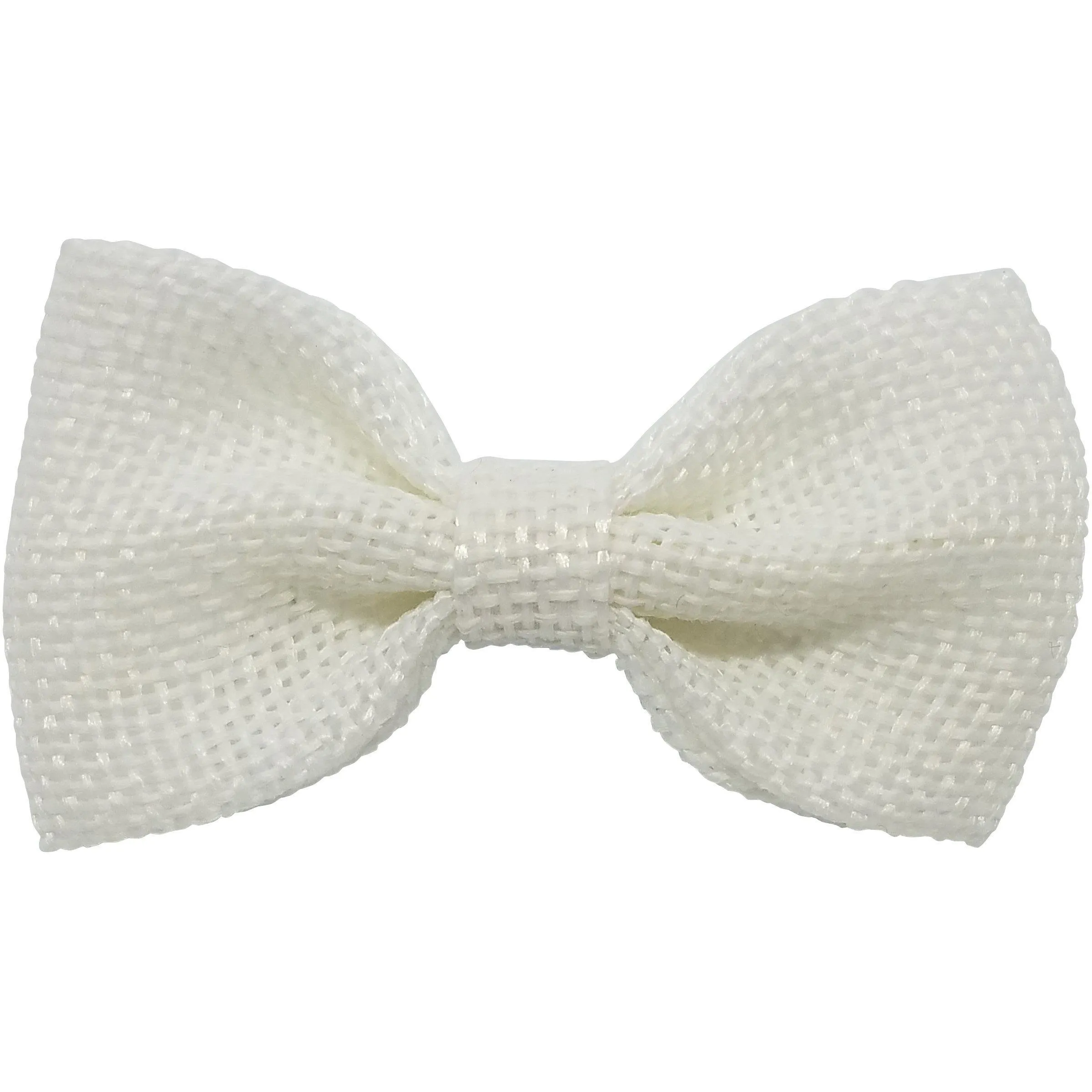 Royal blue 3" Burlap Hair Bow clips