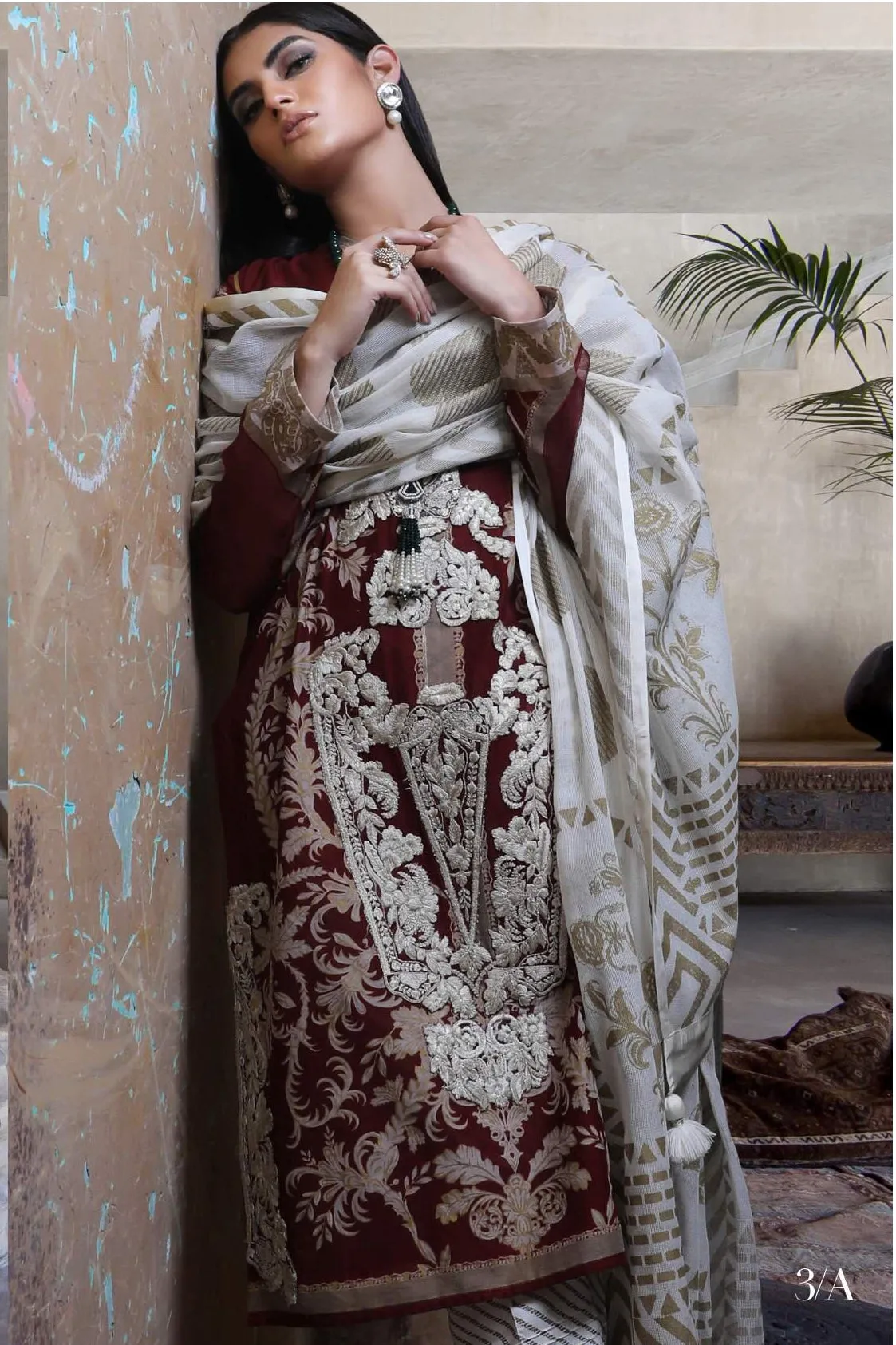 Sana Safinaz Kurnool Lawn Collection 2019 – 3A