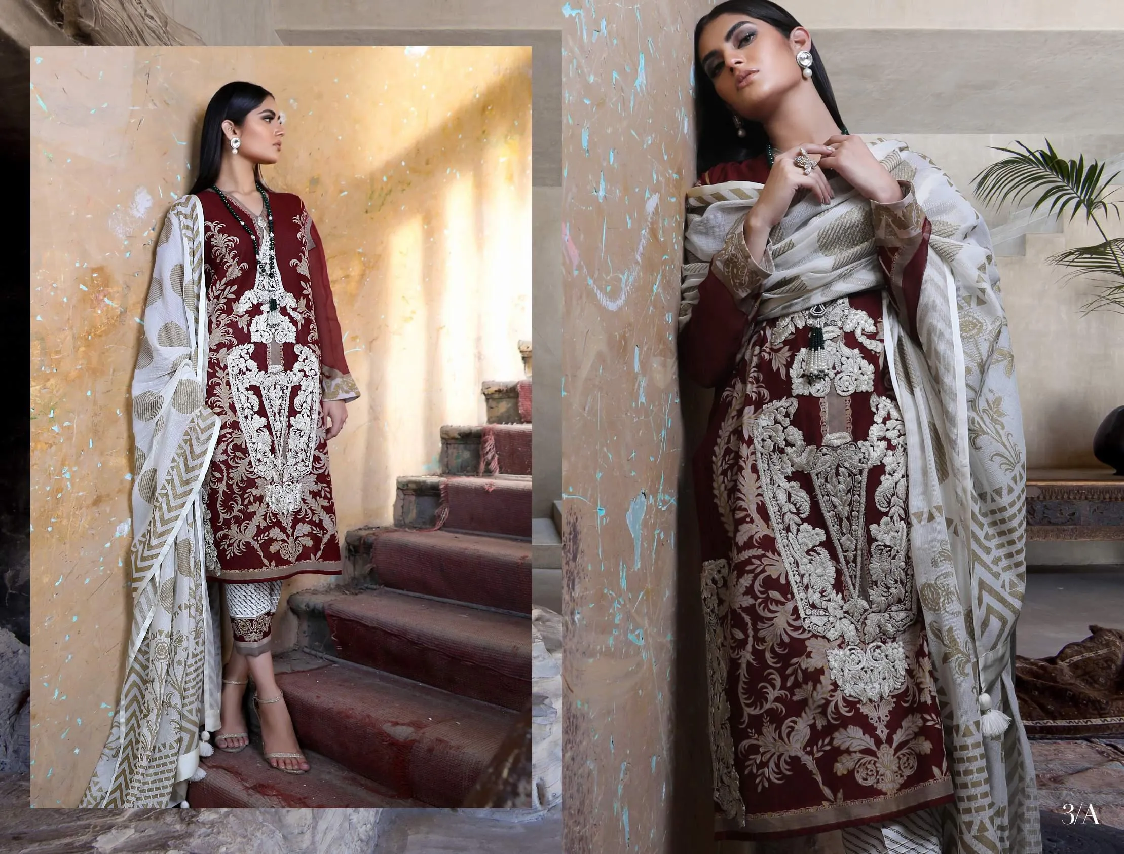 Sana Safinaz Kurnool Lawn Collection 2019 – 3A