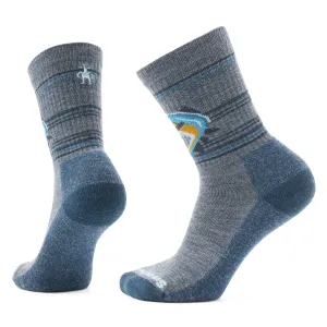 Smartwool Everyday Lifestyle Hookset Crew Socks Color: Pewter Blue