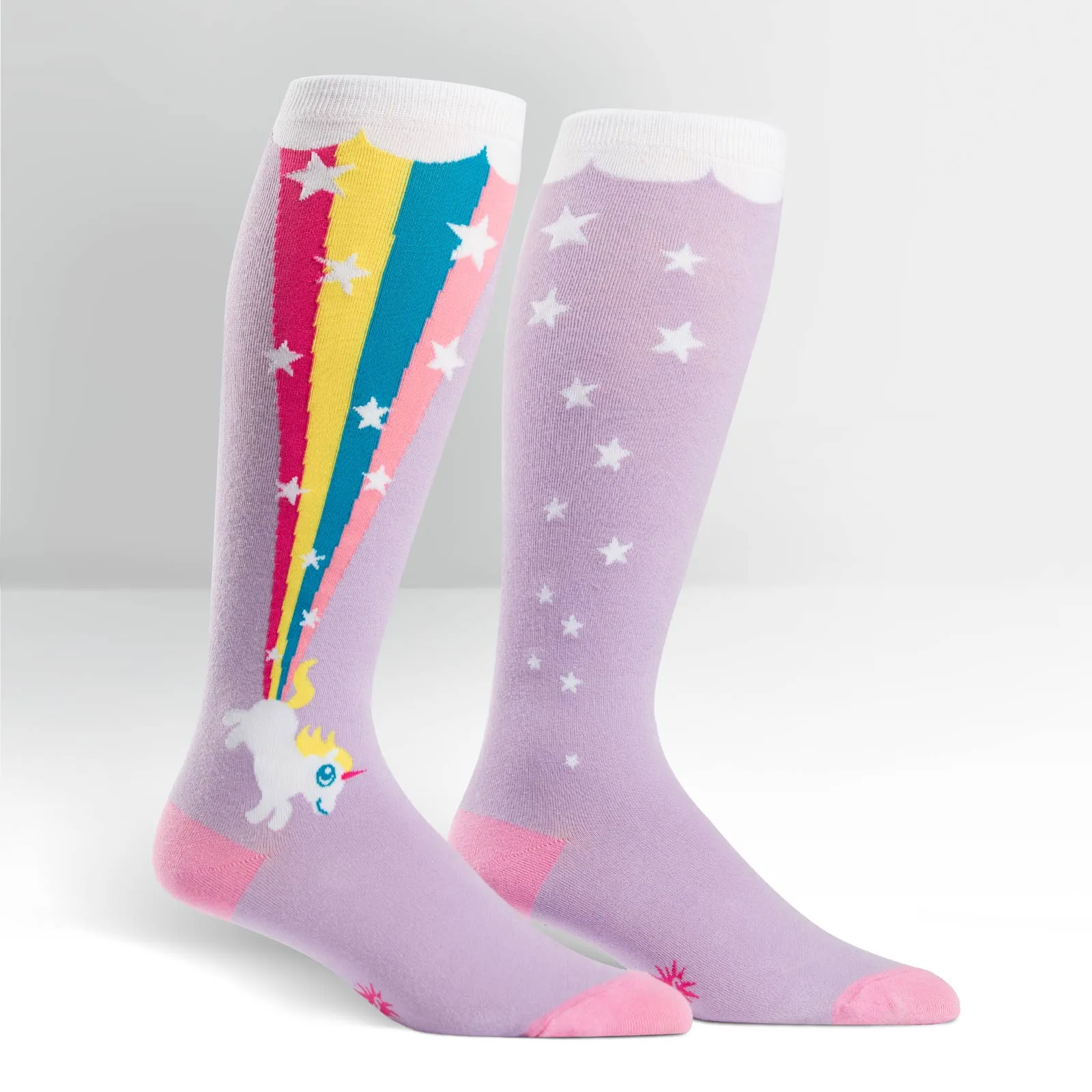 Sock It To Me STRETCH-IT Unisex Knee High Socks - Rainbow Blast