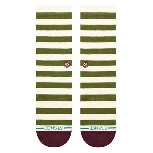 Stance Socks Breton Crew Socks - Green
