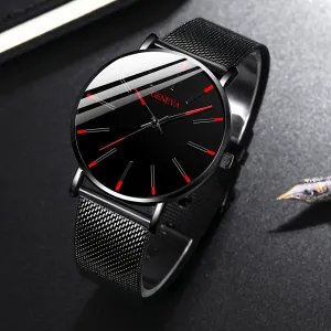 Stylish Mens Quartz Watch  Perfect Gift for Fashionable Men
